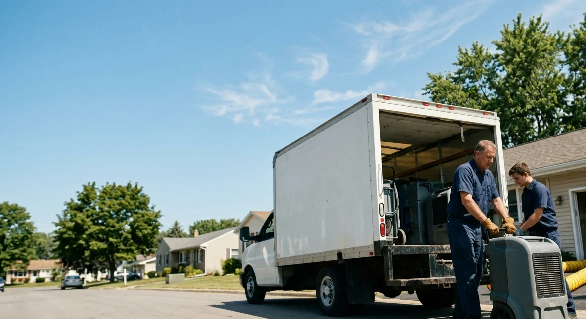 Water Damage Cleanup in Harrisonville, MO near me